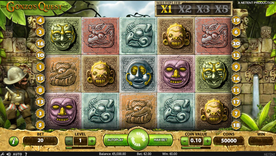 screenshot gonzo's quest