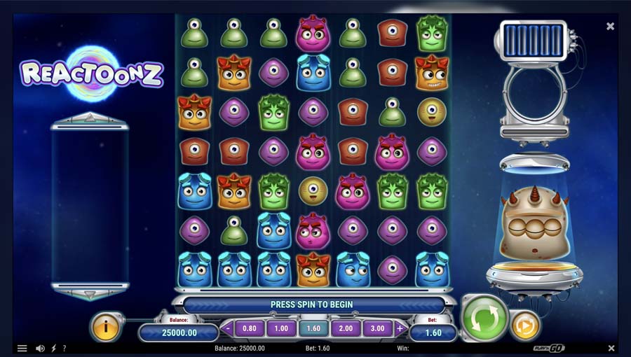 screenshot reactoonz