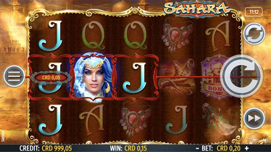 screenshot del gioco sahara