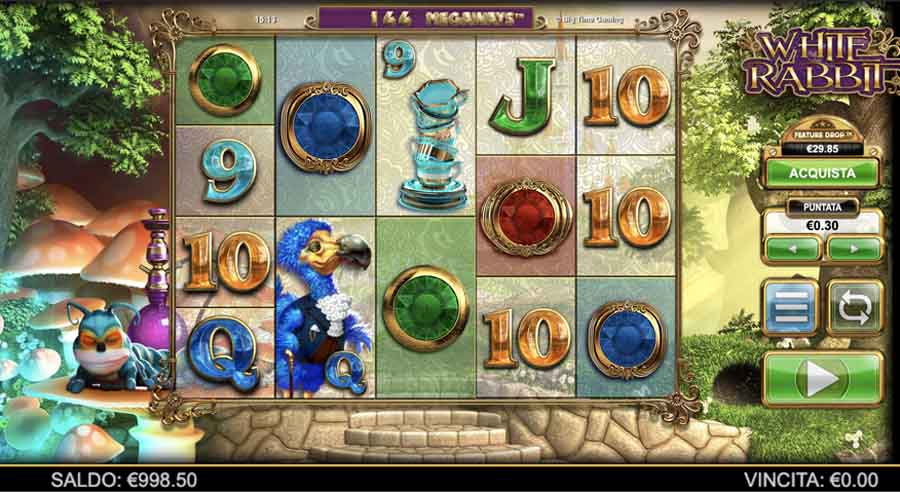 screenshot del gioco white rabbit
