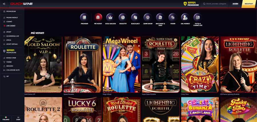 giochi live quickwin