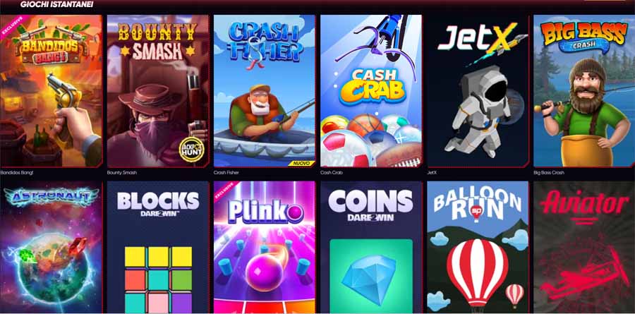 giochi speciali quickwin