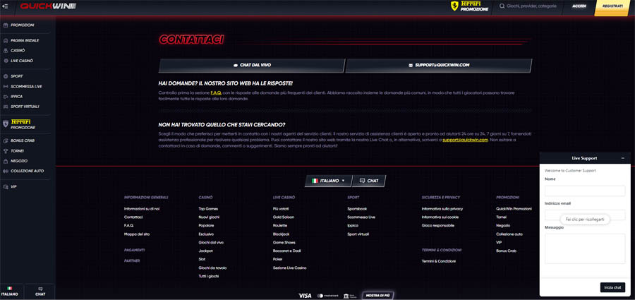 servizio quickwin