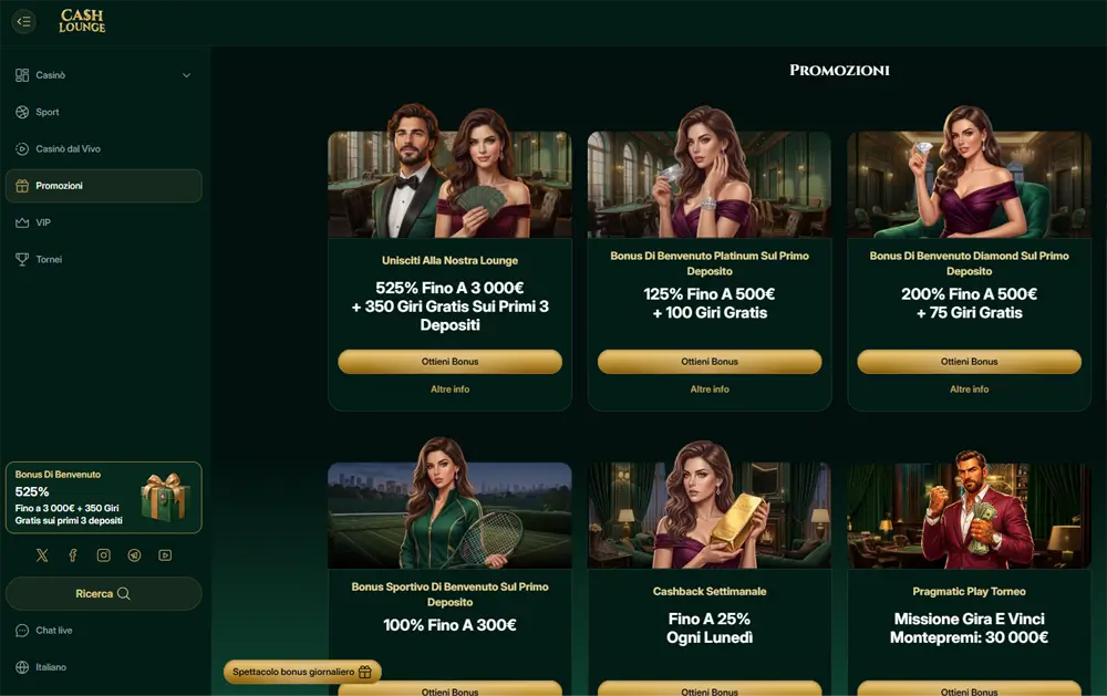 bonus poker cash lounge casino