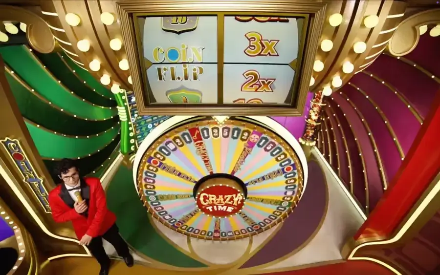 casino live non aams interfaccia gioco crazy time