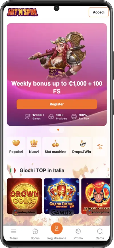 casino mobile non aams hit'n'spin