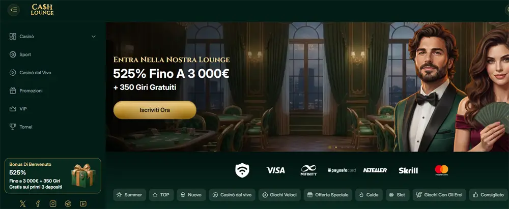 deposito cashlounge casino paypal
