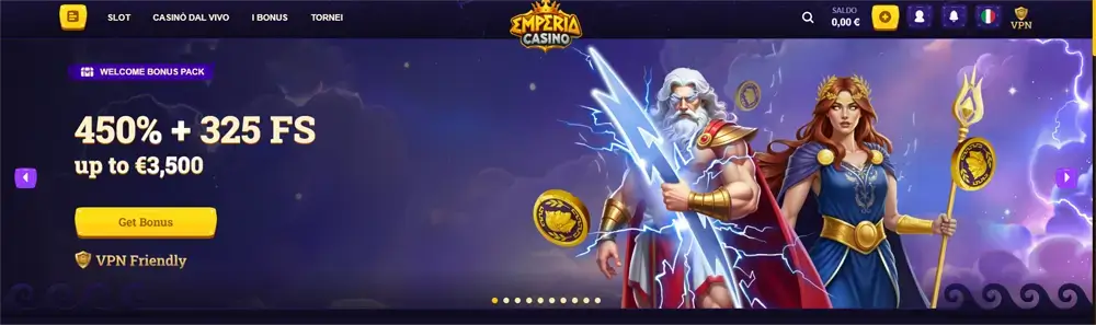 deposito emperia casino postepay