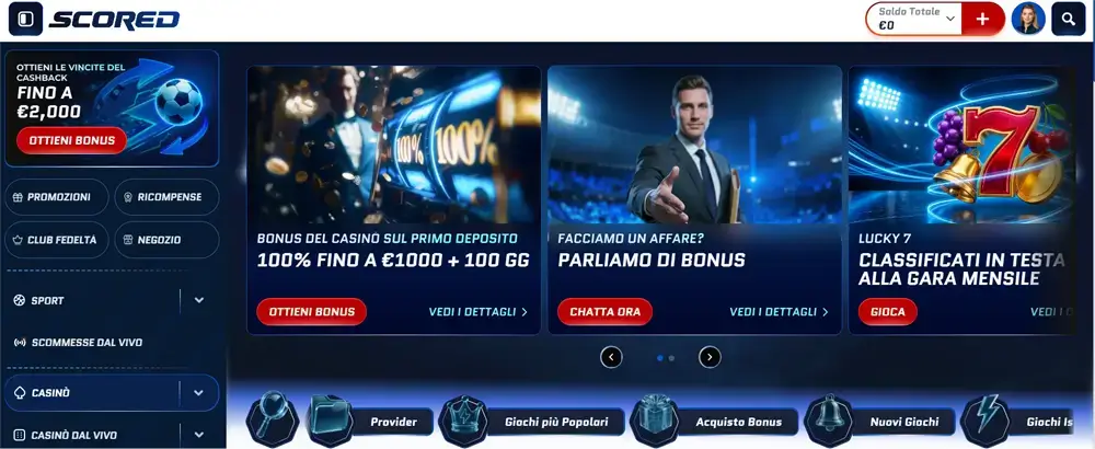 deposito scored postepay
