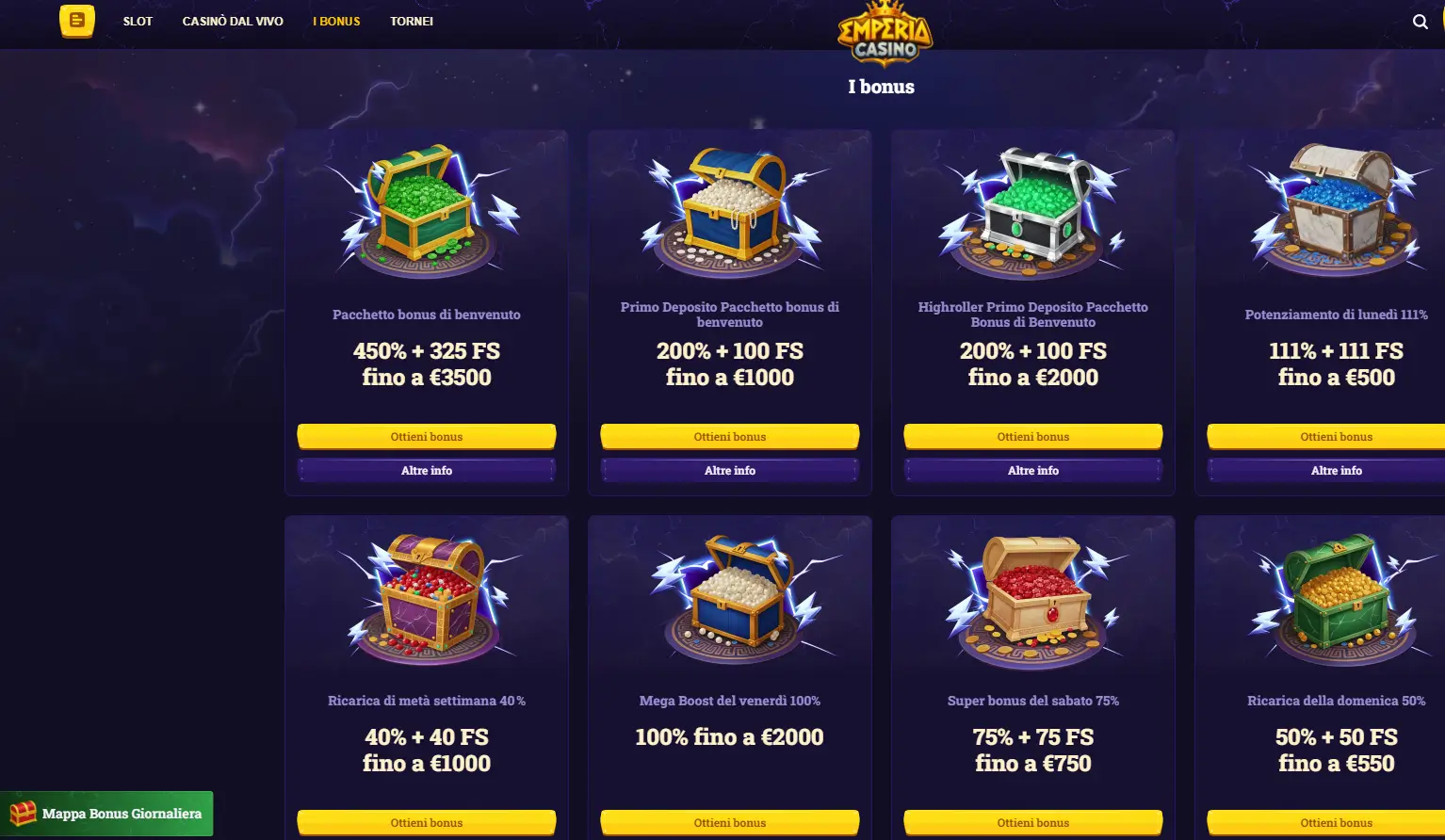 emperia casino italia non aams