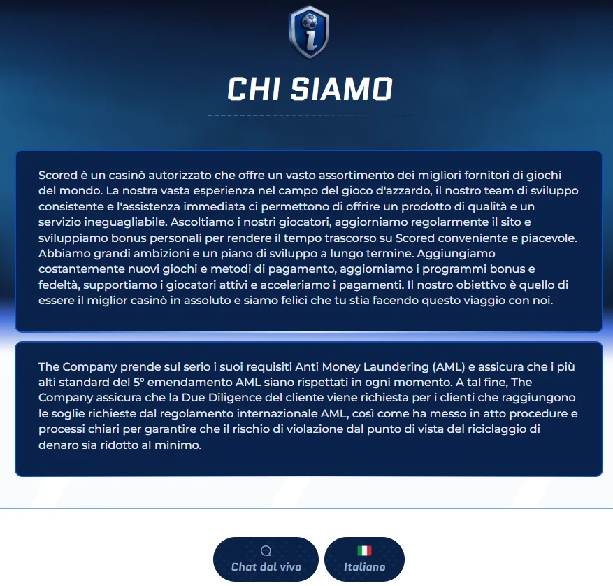scegliere un casinò senza cf
