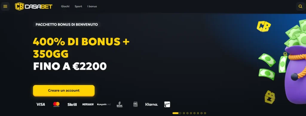 codici bonus casabet