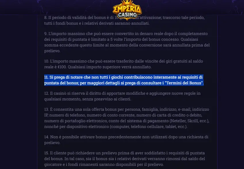 giochi esclusi e scadenze