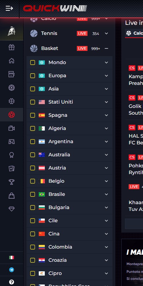 quickwin basket live