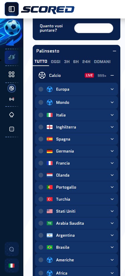 scored calcio live